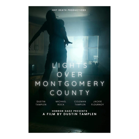 Lights Over Montgomery County Poster - Double-Sided 11" x 17"