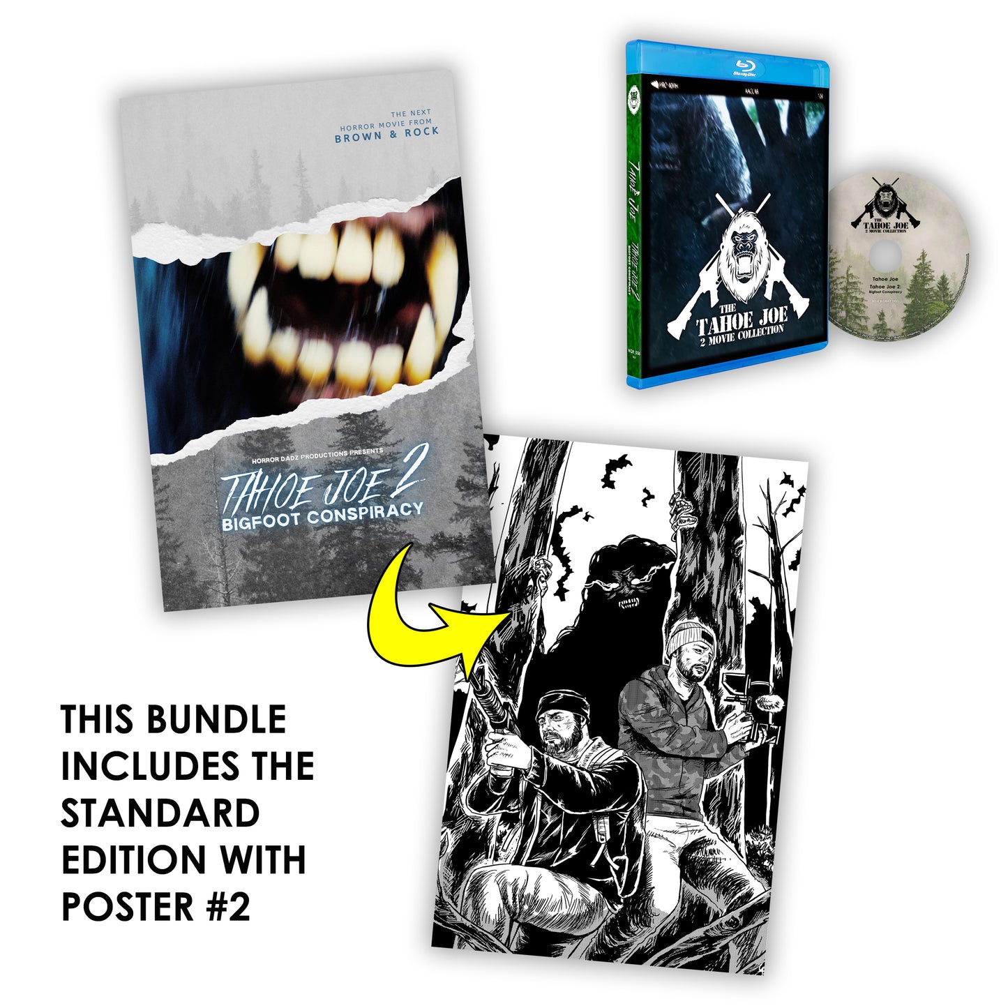 Tahoe Joe 2-Movie Collection - STANDARD + POSTER BUNDLE OPTIONS