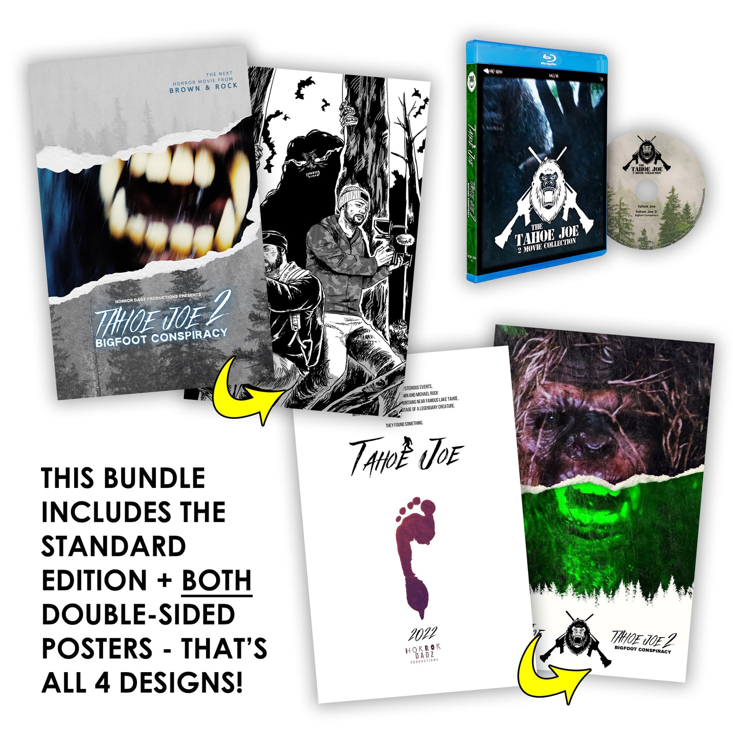 Tahoe Joe 2-Movie Collection - STANDARD + POSTER BUNDLE OPTIONS