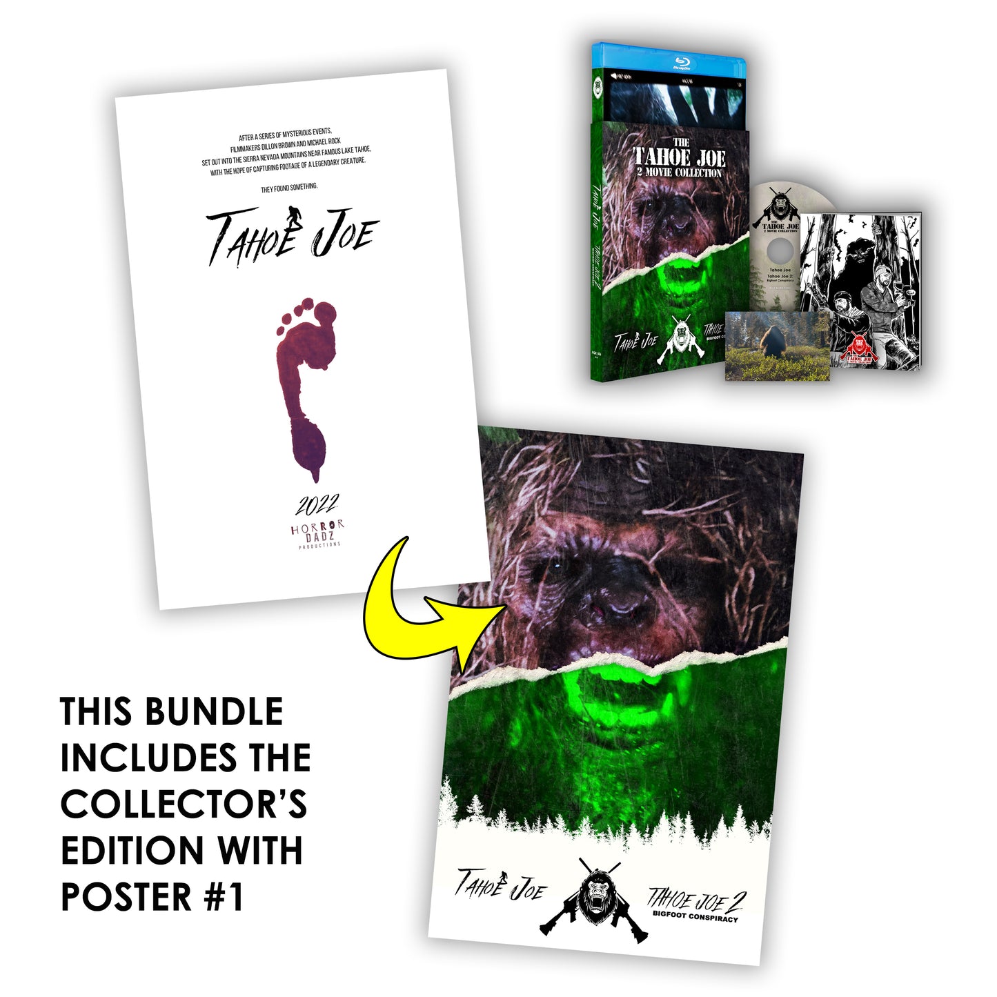 Tahoe Joe 2-Movie Collection - COLLECTOR'S EDITION + POSTER BUNDLE OPTIONS