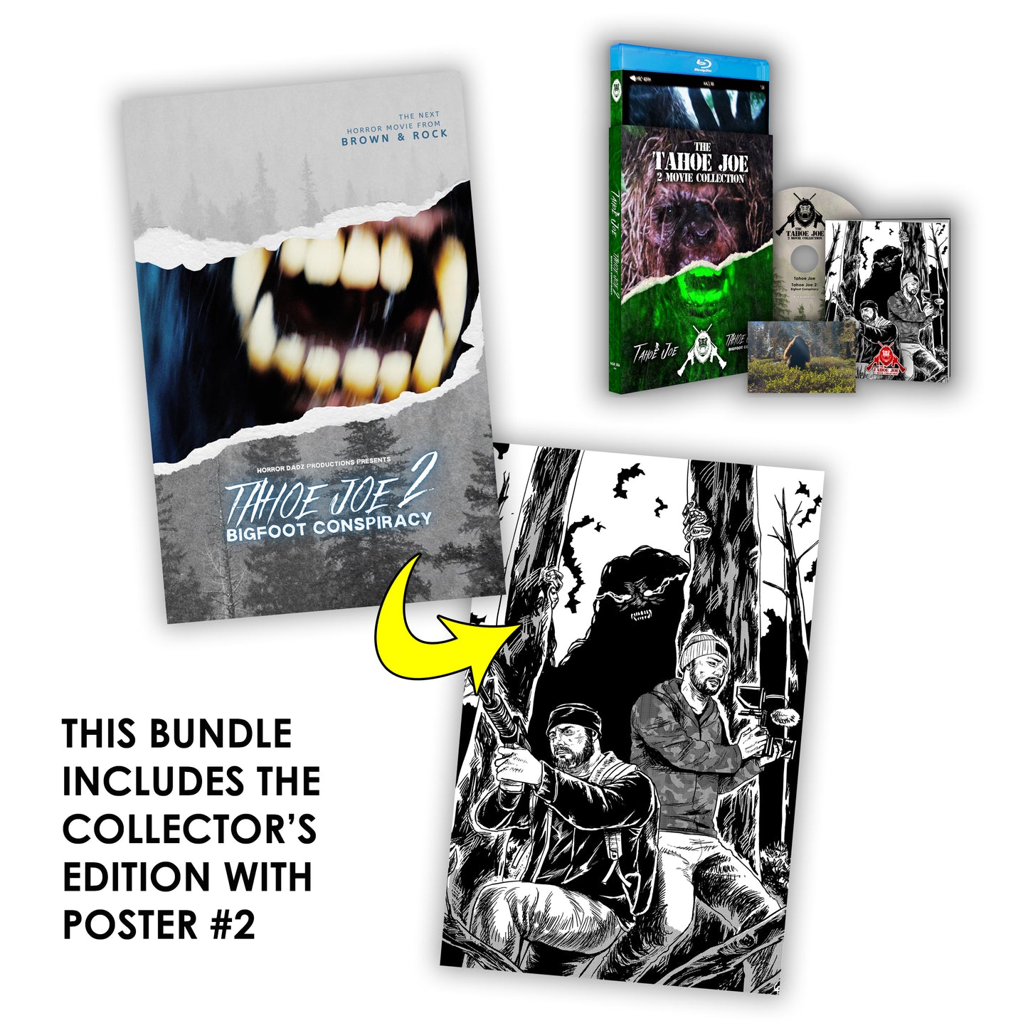 Tahoe Joe 2-Movie Collection - COLLECTOR'S EDITION + POSTER BUNDLE OPTIONS