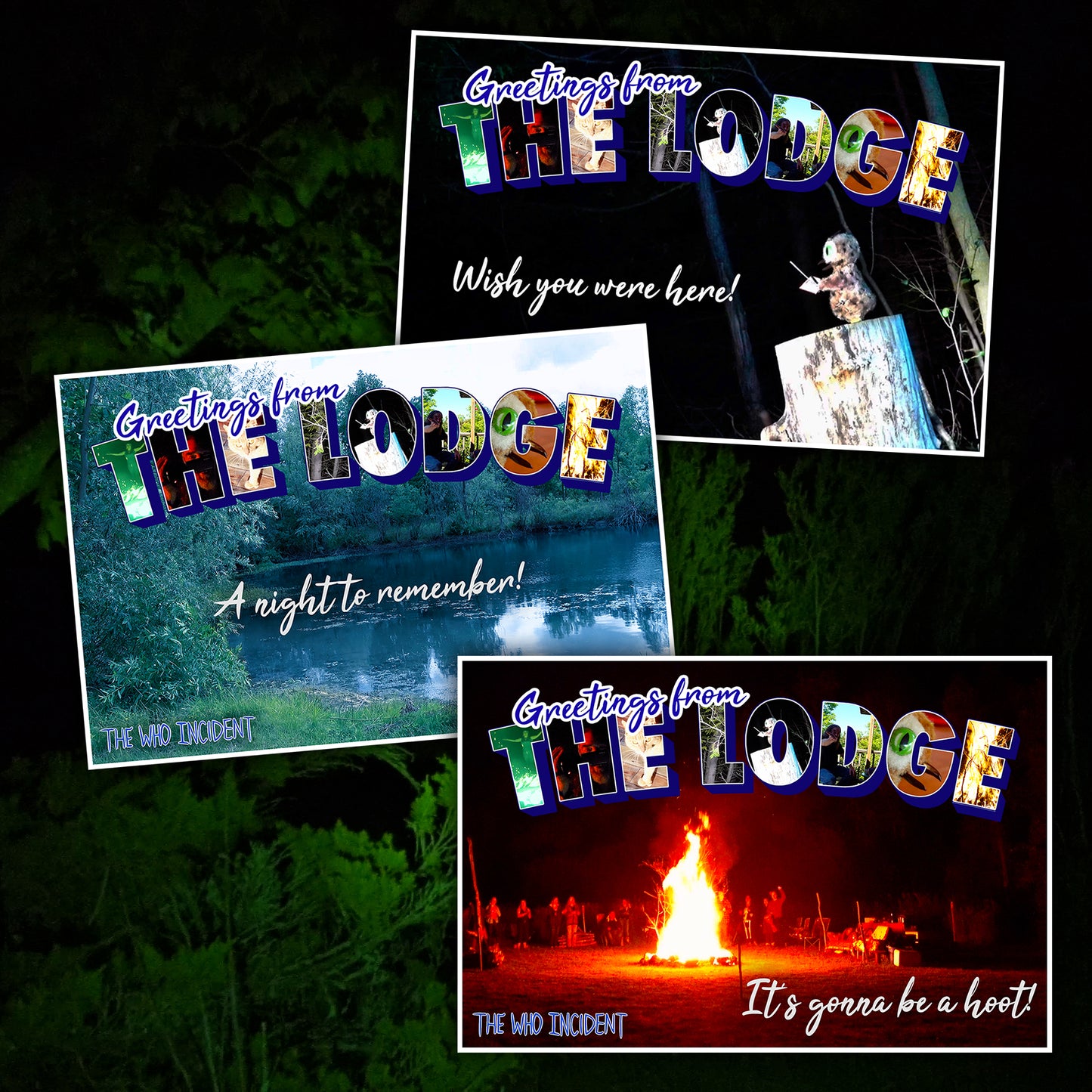 The Who Incident Postcards