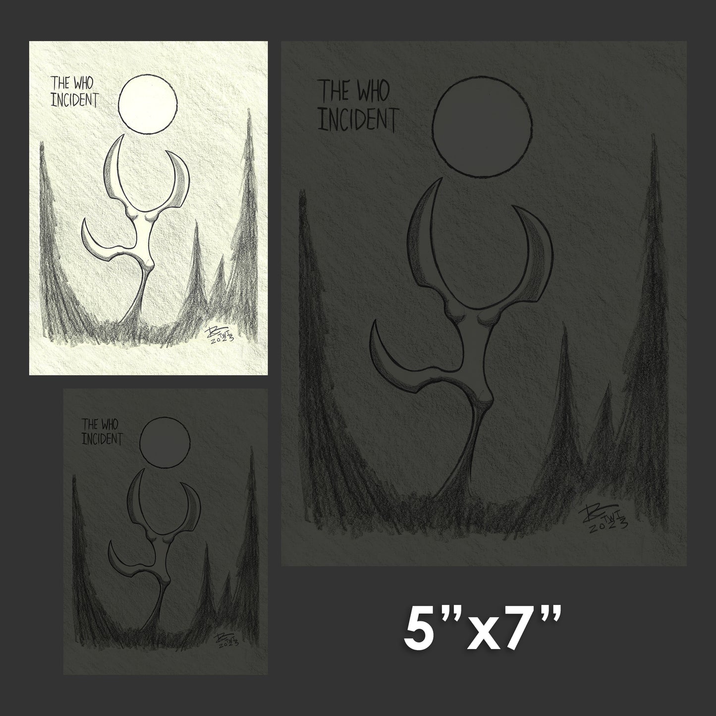Creature Concept Sketches - The Who Incident