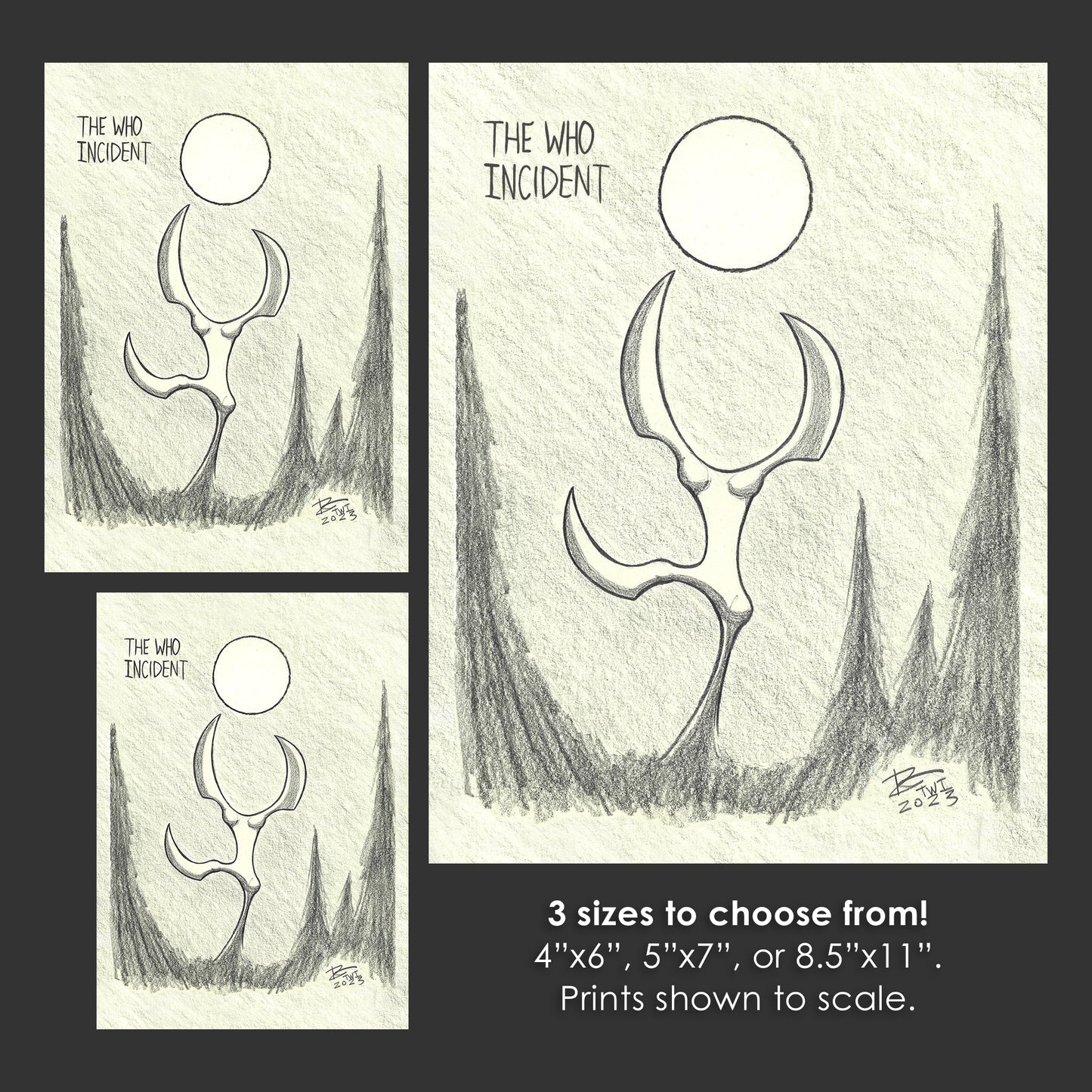 Creature Concept Sketches - The Who Incident