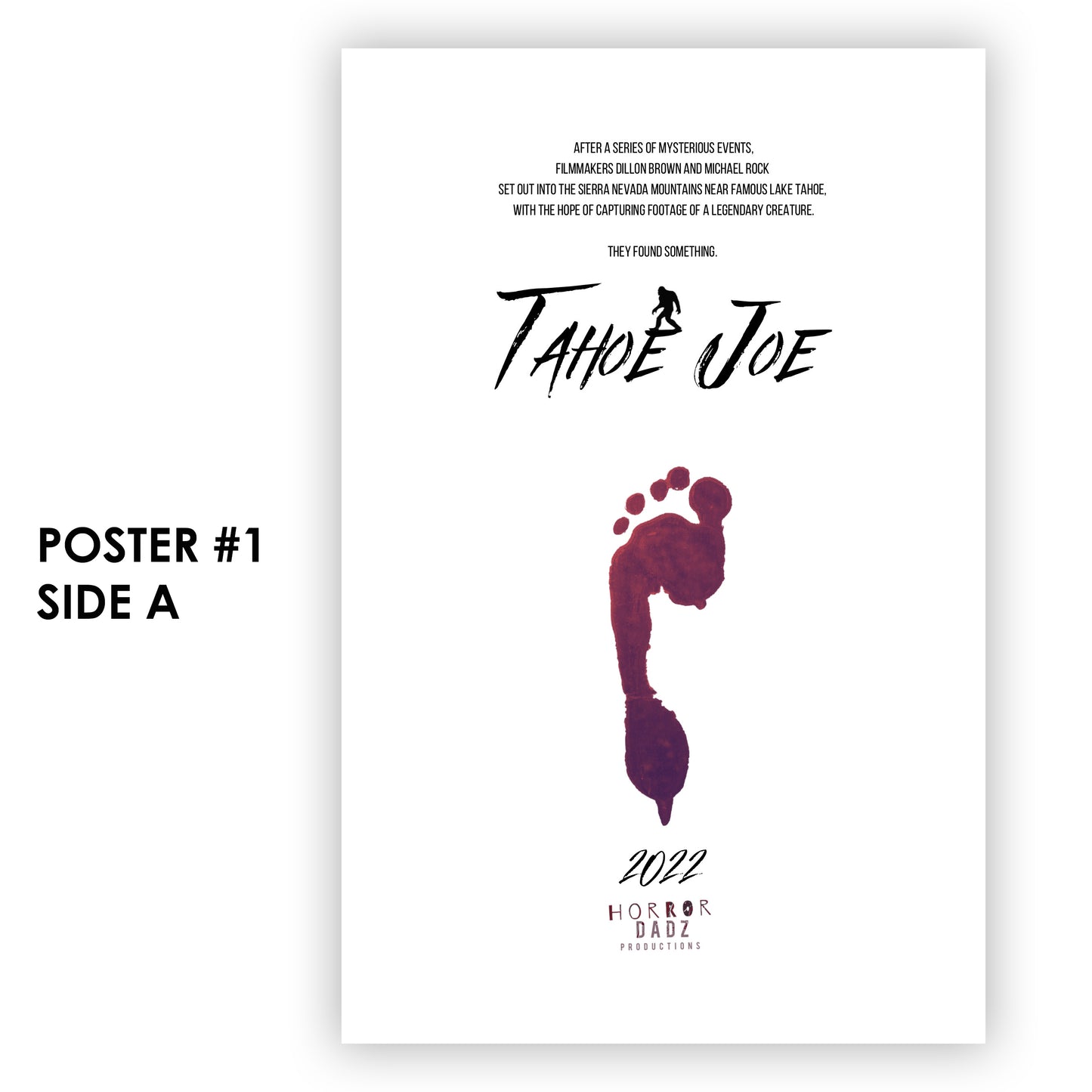 Tahoe Joe Double-Sided POSTER #1