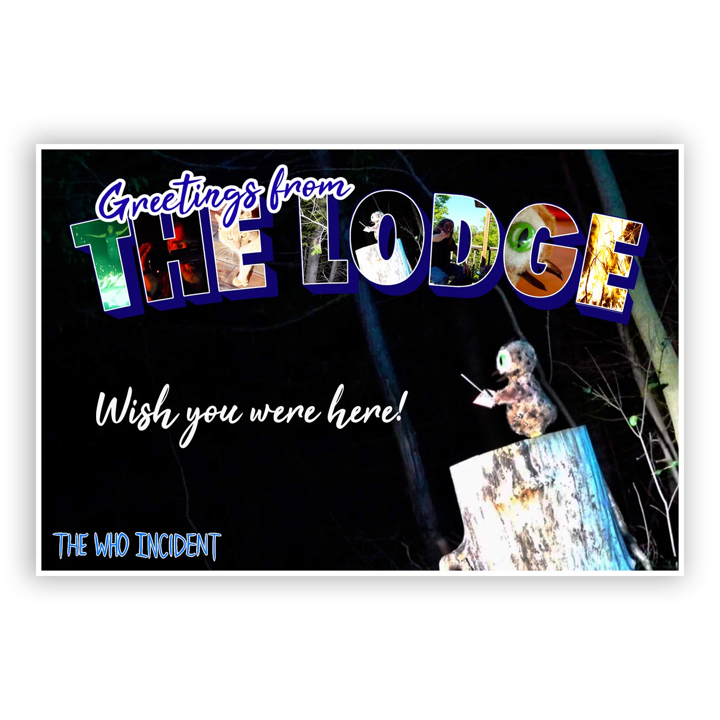 The Who Incident Postcards