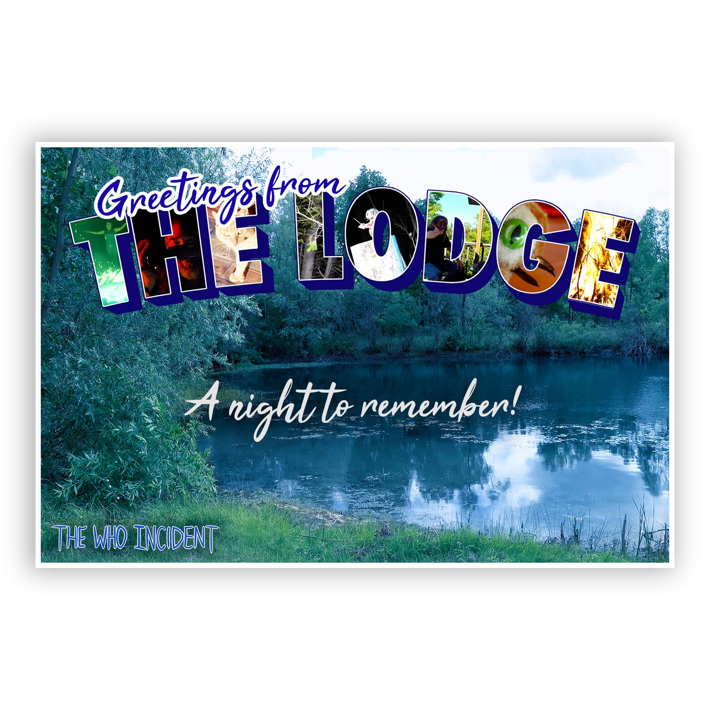 The Who Incident Postcards
