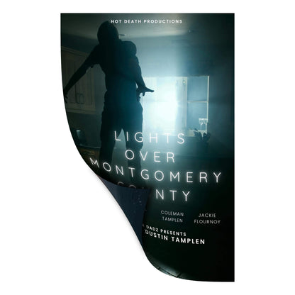 Lights Over Montgomery County Poster - Double-Sided 11" x 17"